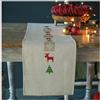 Vervaco Centrotavola Punto Croce Con Tela Aida ALBERI DI NATALE Biancheria Da Tavola Set Fai Da Te Creativo Punto Croce Contato Kit 29 x 102 cm Hobby Creativi Adulti Casa Decor Cross Stitch Runner