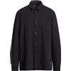 BARBOUR - Camicia tinta unita - Blu navy