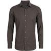 BARBA Napoli - Camicia slim fit - Testa di moro