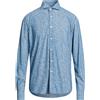ORIAN - Camicia fantasia - Azzurro