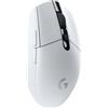 Logitech G G305 LIGHTSPEED Mouse Ottico 12000DPI 6 Tasti Wireless
