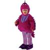 Rubie's Rubies - Costume da drago viola per bambino e bambina, taglia baby da 1 a 2 anni, tuta da drago viola, berretto e pantaloni con piedi, originale, per Halloween, Natale, Carnevale e compleanni
