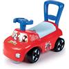 Smoby- Spidey prima auto, 760072058, +10 mesi, con fermi antiribaltamento, vano portaoggetti, made in France