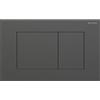 GEBERIT Placca di Comando Geberit Sigma40 Square nero cromato spazzolato 115.629.QD.1