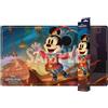 Disney Lorcana Tappetino Topolino Antiscivolo Tappetino Scrivania Gaming Mouse Pad Disney