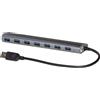 iTEC i-tec Metal U3HUB778 Hub di interfaccia USB 3.2 Gen 1 (3.1 Gen 1) Type-A 5000 Mbit/s Argento