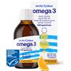 Arctic Blue Omega b.v. Olio di pesce Omega-3 Arctic Blue con vitamina D - Gusto arancia - MSC - 150 ml