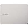 Toshiba Disco rigido esterno Toshiba Canvio Flex, 2 TB, colore argento e marrone