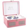 Liscianigiochi Lettore CD vintage LISCIAJUECHI Barbie, Bluetooth, altoparlanti stereo, adatto a bambini dai 12 anni in su, colore rosa