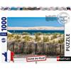 Nathan Puzzle da 1000 pezzi, vista sulla duna del Pilat, collezione "Regioni di Francia", Nathan, incastro perfetto, adatto a partire dai 14 anni
