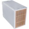 Lian Li B4-mATX Wood, Mini Tower, PC, Bianco, Legno, Micro ATX, Mini-ITX, Legno, Acciaio, Gaming