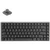 AKKO Tastiera meccanica wireless a basso profilo Akko Air 01, colore nero intenso, layout QWERTY US, interruttori Kailh Dirft