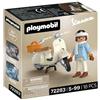 Playmobil Set di costruzioni PLAYMOBIL 72283, Vespa per il 80° anniversario, stile classico, 18 pezzi, adatto a partire dai 14 anni