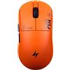 ATK Mouse da gaming wireless ATK Dragonfly A9 Air Ultimate, ultraleggera, 8000Hz, 42k DPI, colore arancione "Sunset"