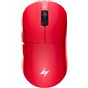 ATK Dragonfly A9 Ultimate + Mouse da gioco wireless, 50.000 DPI, 8K Hz, colore rosso
