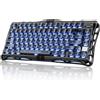 GravaStar Tastiera da gaming GravaStar Mercury V75 HE con sensore Hall, top in alluminio, risoluzione 8K - Colore nero opaco, interruttori Ufo V3
