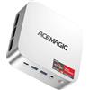 StarTech Mini PC - Kron Mini K1: Mini-computer con processore AMD Ryzen R2544 (4 core), 8GB di RAM DDR4, SSD M.2 da 256GB, supporto per tre monitor 4K, sistema operativo Windows 11 Pro e Wi-Fi AC