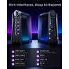 StarTech Mini PC da gaming - S3A Ryzen 7 H255 - 32GB di RAM LPDDR5 - SSD M.2 PCIe da 1TB - Radeon 780M - WiFi 6E, Bluetooth 5.2 - LAN 2,5G - Windows 11 Pro