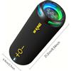 StarTech Altoparlante Bluetooth portatile - D320 - 40 W - Resistente all'acqua (grado IP67) - Bluetooth 5.3 - Controllo tramite app - Batteria 4000 mAh - Colore: nero