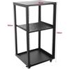 StarTech Armadio rack per server - 20U - Altezza regolabile - Acciaio inossidabile da 2 mm - 4 ruote - Mobile - Adatto per server e apparecchiature audio