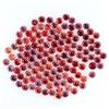 Egemdiamond Rotondo Taglio Diamante Naturale Rosso Arancio Zaffiro Rosa 126pcs 3.08ct 1.6mm