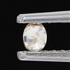 NATURAL ROSE CUT DIAMONDS Diamante Naturale Giallo Ovale 0.10tcw Diamante Giallo Fancy Diamante Rosecut