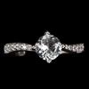 egemdiamond Anello In Argento Sterling 925 Con Acquamarina Naturale Rotonda Da 6Mm