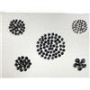 NATURAL ROSE CUT DIAMONDS Diamante Naturale Nero 2 Pz 2.8MM Da Questo Lotto - Nuovo Annuncio Per Clienti