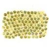 Egemdiamond Rotondo Taglio Diamante Naturale Top Giallo Zaffiro Lotto 107pcs 3.10ct 1.7mm