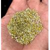 NATURAL ROSE CUT DIAMONDS Rotondo Completo Taglio Giallo Diamante Naturale Lotto 1 + TCW 2 a -6.5
