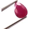 4.00 KT Johnson Miniere Riscaldato Naturale Certificato Rubino Pera Loose Gemma