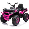 Quad Elettrico per Bambini ATV 2.0 12V con Radiocomando-Rosa