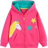 Hoseay Felpa con Cappuccio con Zip Bambina Bambino Cotone Giacca 3-8 Anni | Maniche Lunghe con Tasche, Cavallo Trattore Hoodie, Primavera Autunno, Casual Scuola Vestiti Top Bambini, Primavera Autunno