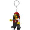 IQ LEGO Iconico Portachiavi Torcia - Altezza 76 mm (KE184) - 2 batterie CR2025 incluse