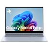 Samsung Laptop Galaxy Book4 Edge, Display da 16", Windows 11, Snapdragon Elite X Pro, 16GB RAM, 1TB SSD, Sapphire Blue [Versione italiana]