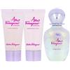 Ferragamo Salvatore Ferragamo Amo Ferragamo Flowerful EDT 50 ml + SG 50 ml + BL 50 ml W