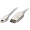 Lindy Cavo displayport Lindy Mini DP su DP bianco 2m MiniDisplayPort su DisplayPort [41057]