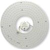 GASIASHOP SRL CIRCOLINA MAGNETICA NEON LED PIASTRA DISCO ANELLO PLAFONIERA CIRCOLARE LAMPADA T9 G10Q 53W Ø27CM COLORE LUCE SELEZIONABILE CCT 3IN1 3000K - 4000K -6500K