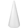 Knorr Prandell 216766201 - Cono in polistirolo, Bianco, 20 cm