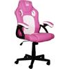 Xtreme Sedia Gaming Ergonomica Reclinabile con Poggiatesta e Supporto Rosa