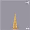 Enzo De Gasperi EDG Enzo De Gasperi Decoro Albero Led Curly Cono H120 cm