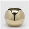 Enzo De Gasperi EDG Enzo De Gasperi Vaso Sfera in Acciaio H30xD35 cm