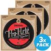 D'addario Set di 3 mute corde per chitarra classica D'addario EJ45 Silver Wound