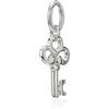 NKlaus catena donna ciondolo chiave argento 925 16x10mm gioiello motivo talismano amuleto 6814