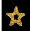 Bizzotto Stella Natalizia Zoe Oro con 500 Micro LED IP20 Classic 50x8x50 cm Decorazione Luminosa