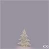 EDG Enzo De Gasperi Albero di Natale Led Pearls 400 MicroLed H 59 Cm L 48 Cm L 12 Cm IP44 Light Gold