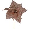 ARPIMEX Pick Poinsettia di Natale H 32 Cm Rosa