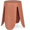 Bizzotto Sgabello Imogen D 37 Cm H 47 Cm Terracotta