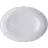 Ad Trend Vassoio Ovale in Melamina 40 x 30 x 3 Cm Bianco