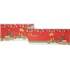 Bizzotto Runner Magical Natale 183 x 33 Cm Rosso
